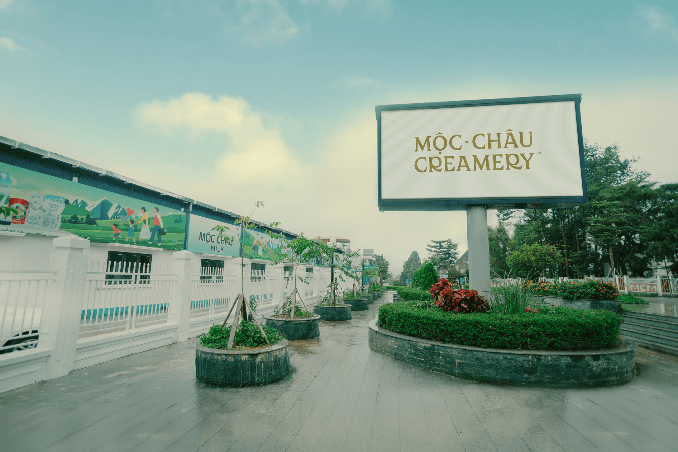 Nhà máy sữa
Mộc Châu